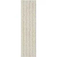 Isabella Embossed Cobble Rug - Cream, Polypropylene