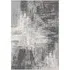 Obsidian Abstract Rug - Grey, Polypropylene