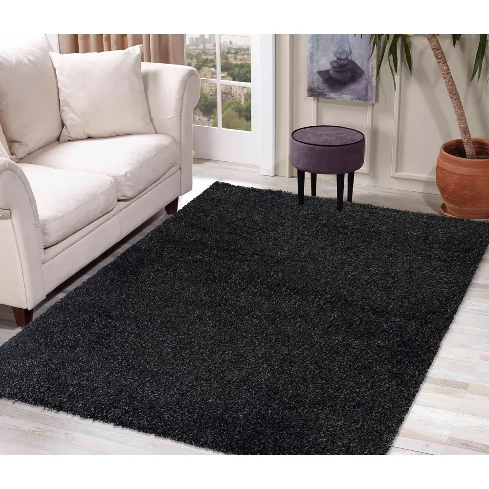 Oxford Runner Shag Rug - Anthracite, Polypropylene