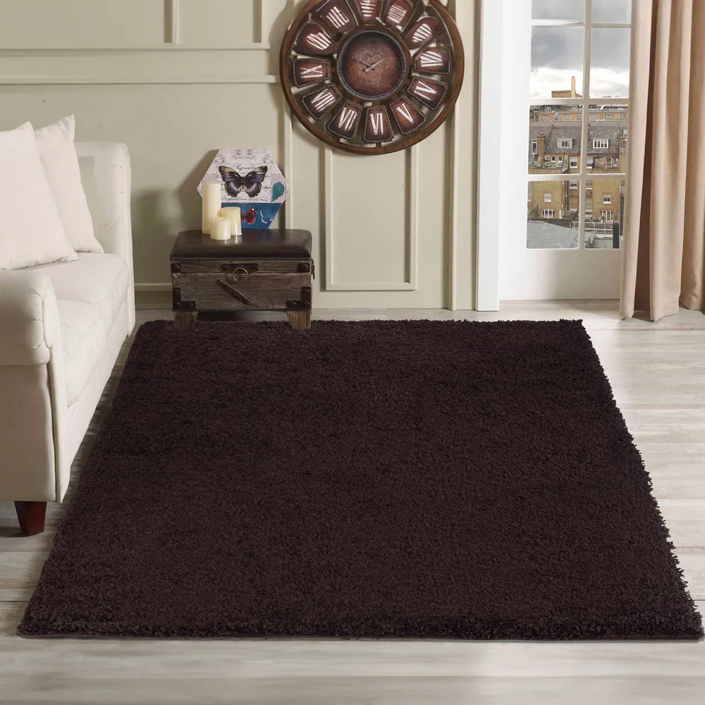 Oxford Runner Shag Rug - Brown, Polypropylene