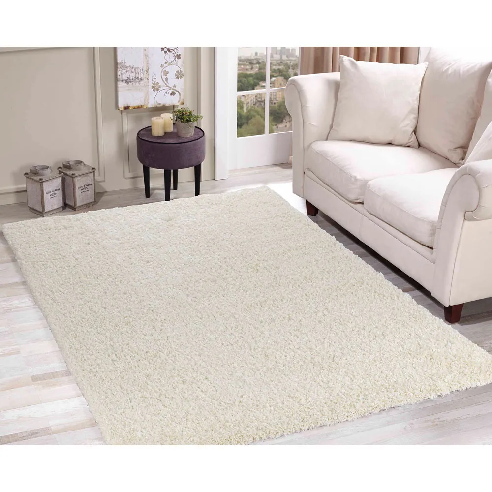 Oxford Runner Shag Rug - Ivory, Polypropylene