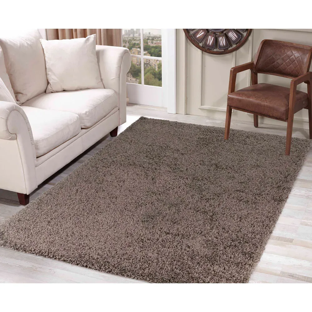 Oxford Runner Shag Rug - Taupe, Polypropylene