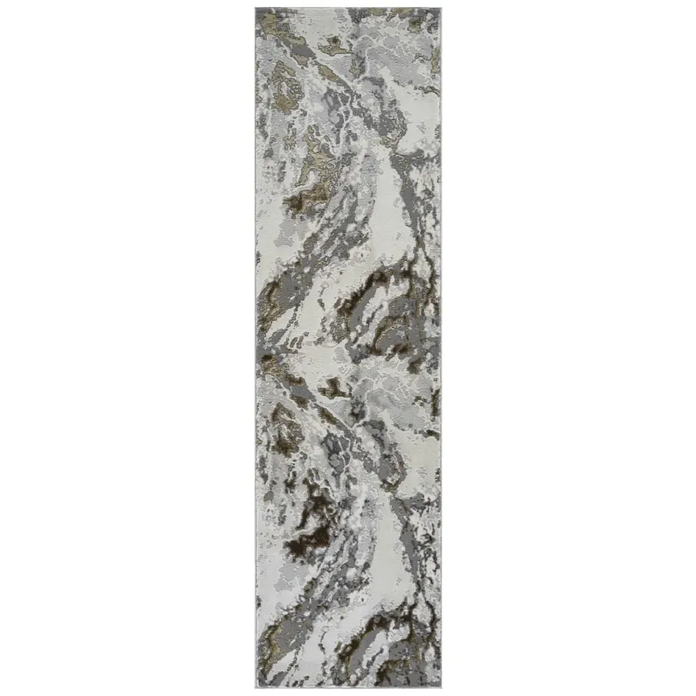 Picasso Abstract Rug - Gold image