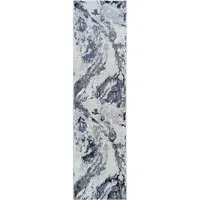 Picasso Abstract Rug - Navy