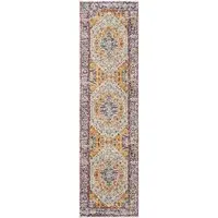 San Marino Floral Area Rug - Multicolour, Polypropylene
