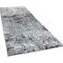 Serenity Abstract Lines Rug - Black