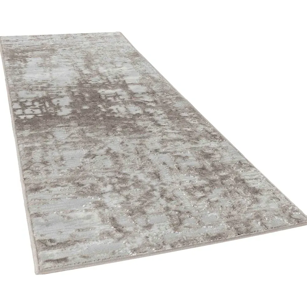 Serenity Abstract Lines Rug - Stone