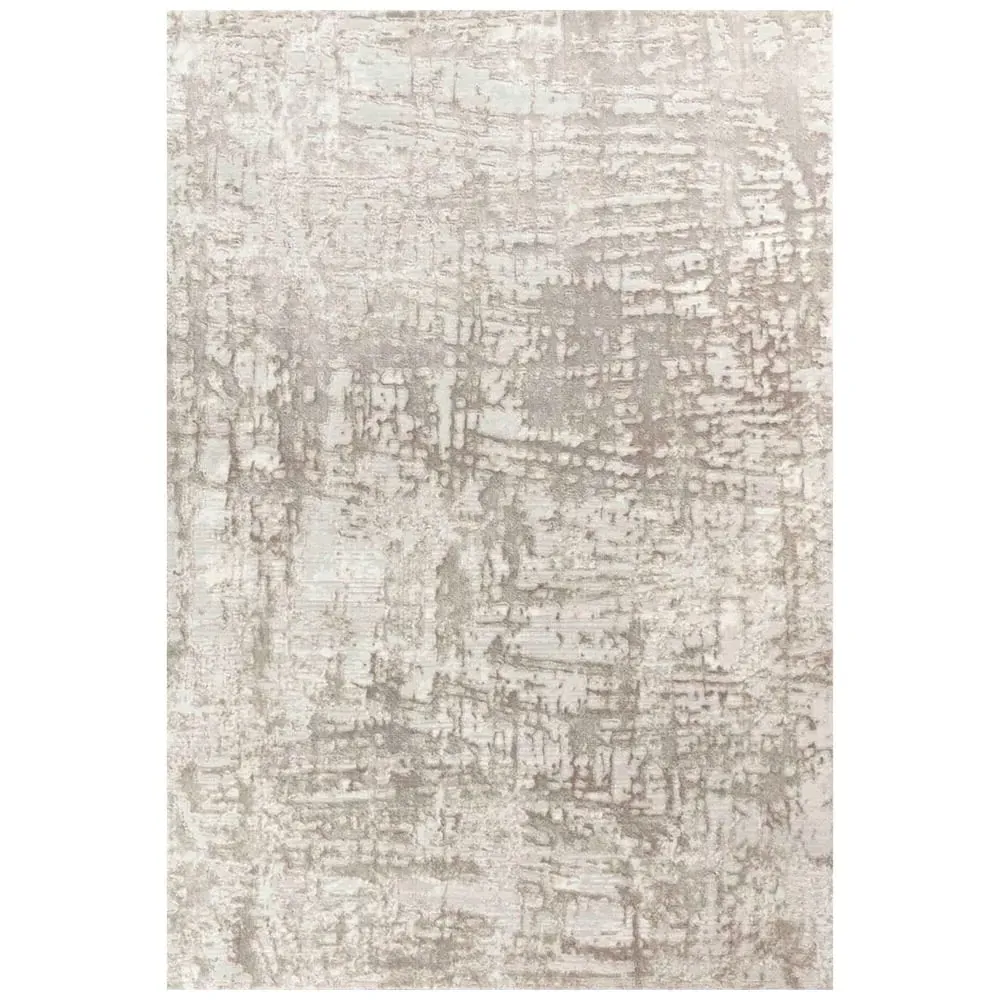 Serenity Abstract Lines Rug - Stone