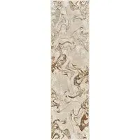 Solarius Abstract Area Rug - Beige