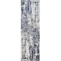 Styra Abstract Rug - Navy