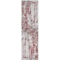 Styra Abstract Rug - Pink
