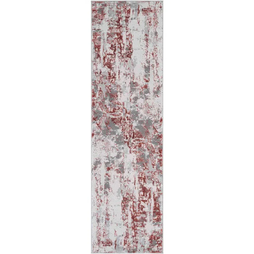 Styra Abstract Rug - Pink image