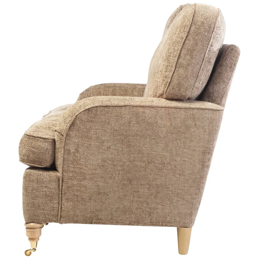 Alston 3-Seater Sofa - Brown, Jubilee Linen