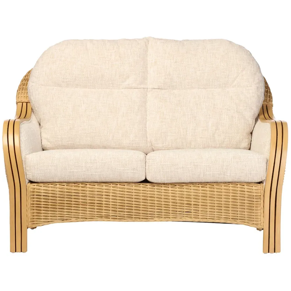 Centurion 2-Seater Sofa - Brown, Rattan