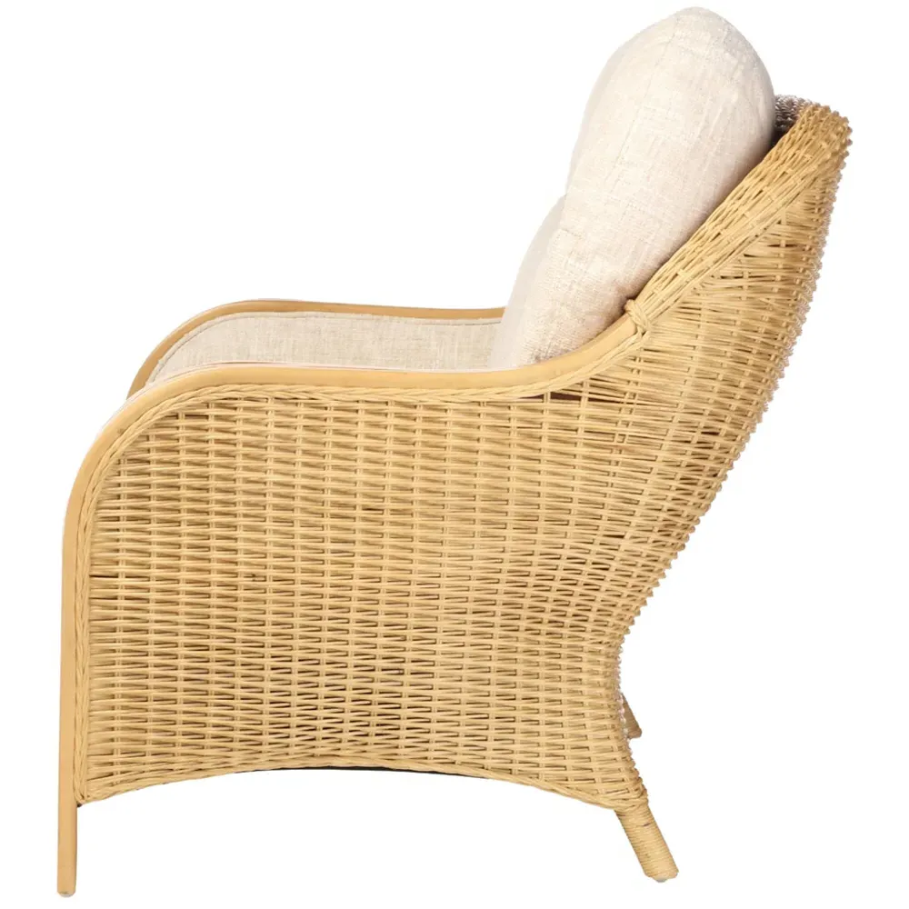 Centurion 3-Seater Sofa - Brown, Rattan