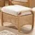 Centurion Footstool - Brown, Rattan