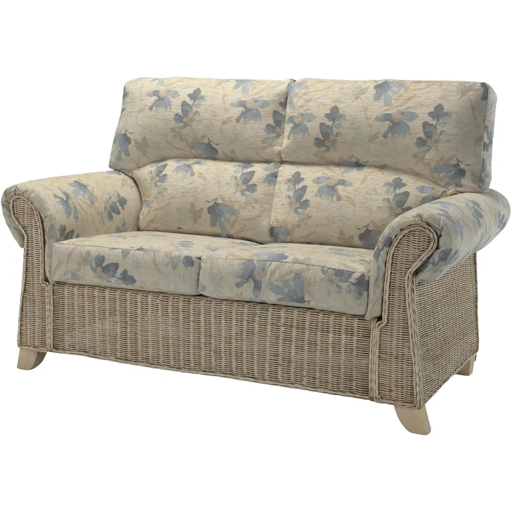 Clifton 2-Seater Sofa - Cream, Rattan