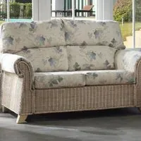 Clifton 2-Seater Sofa - Cream, Rattan