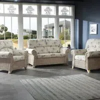 Clifton 4-Seater Sofa Set - Cream, Rattan