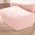 Cosy Pouffe Footstool - Pink, Boucle