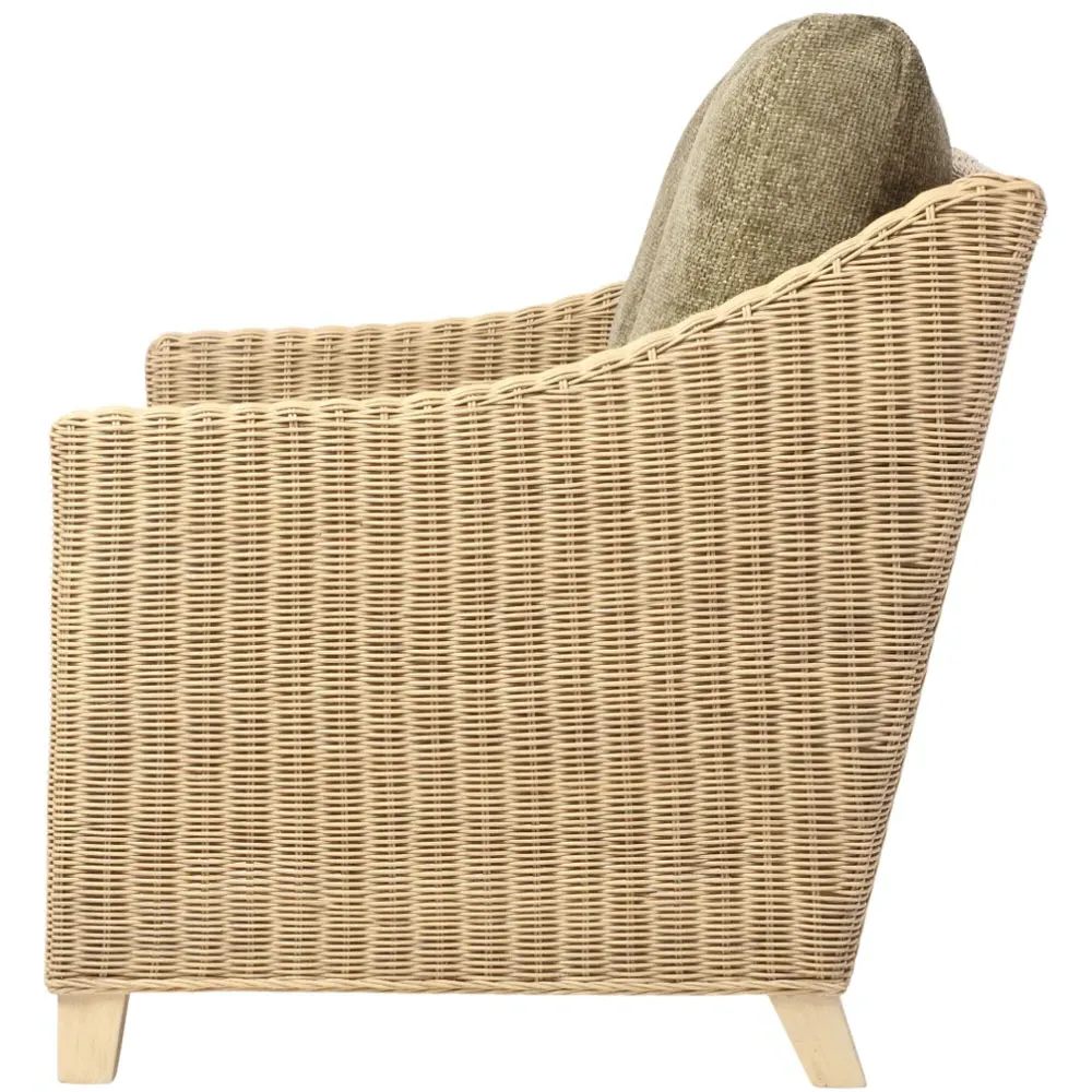 Dijon 2-Seater Jubilee Sage Sofa - Cream