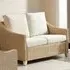 Dijon 2-Seater Sofa - Cream, Cotton