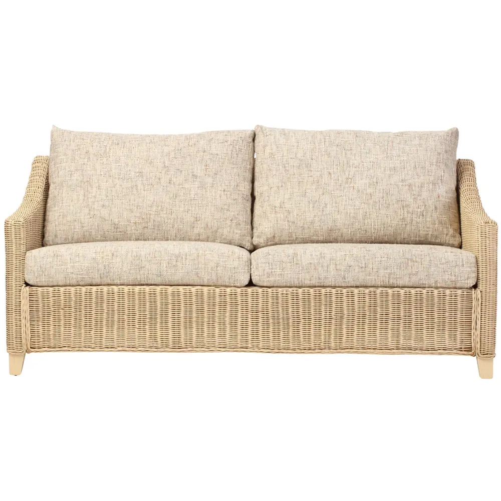 Dijon 3-Seater Farrow Sofa - Cream