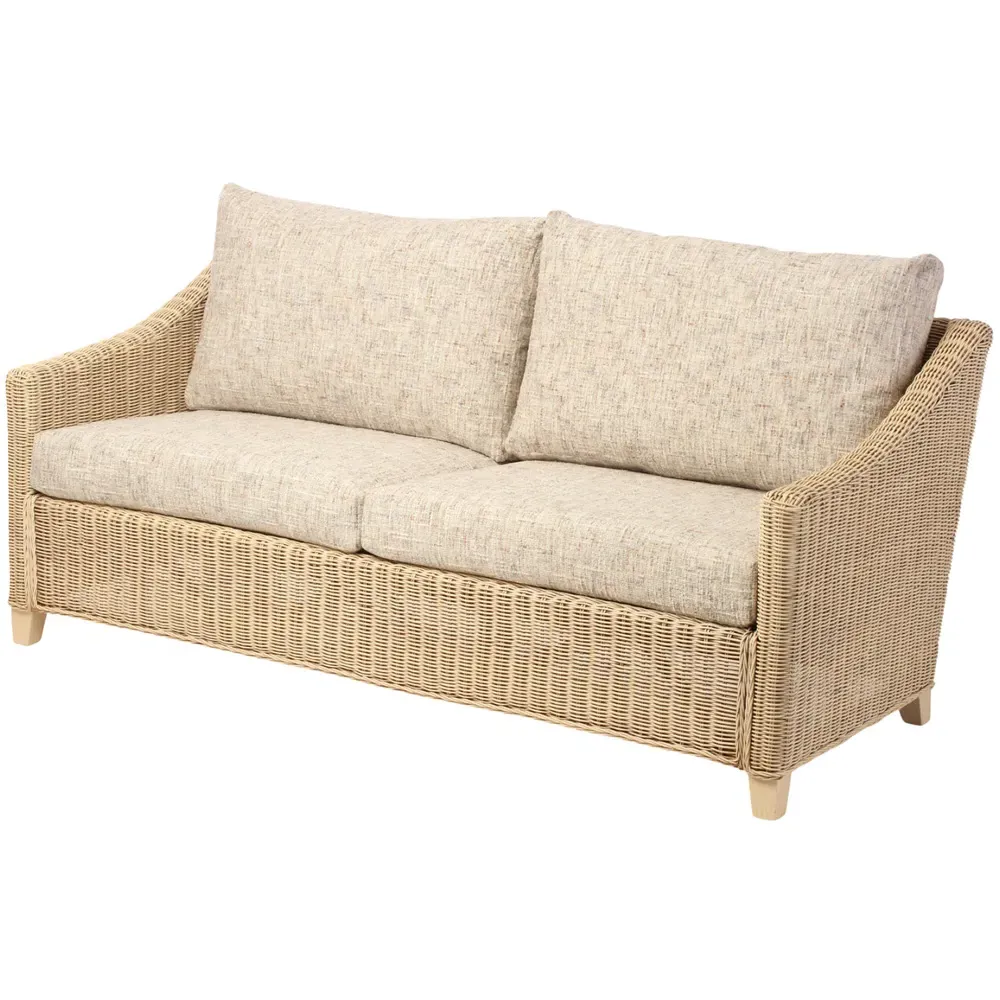 Dijon 3-Seater Farrow Sofa - Cream