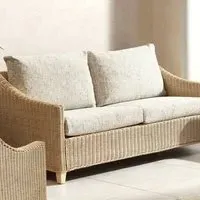 Dijon 3-Seater Farrow Sofa - Cream