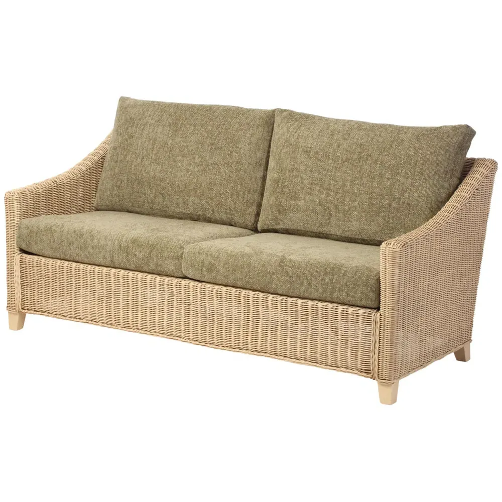 Dijon 3-Seater Jubilee Sage Sofa - Cream