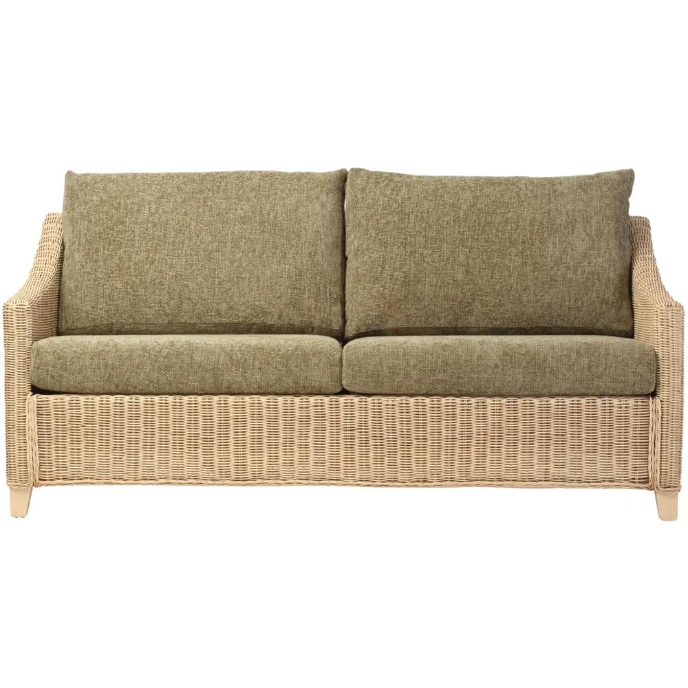 Dijon 3-Seater Jubilee Sage Sofa - Cream