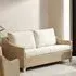 Dijon 3-Seater Sofa - Cream, Cotton