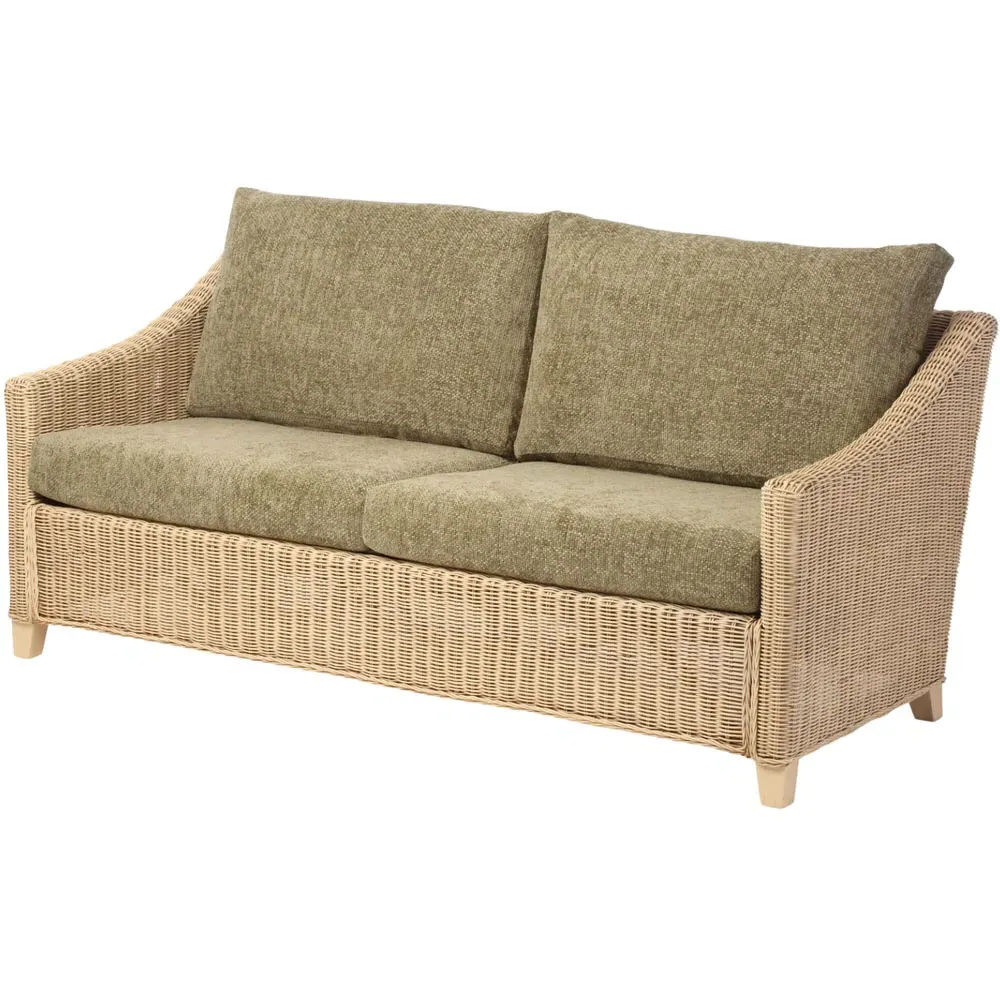 Dijon 3-Seater Sofa Suite - Cream, Rattan