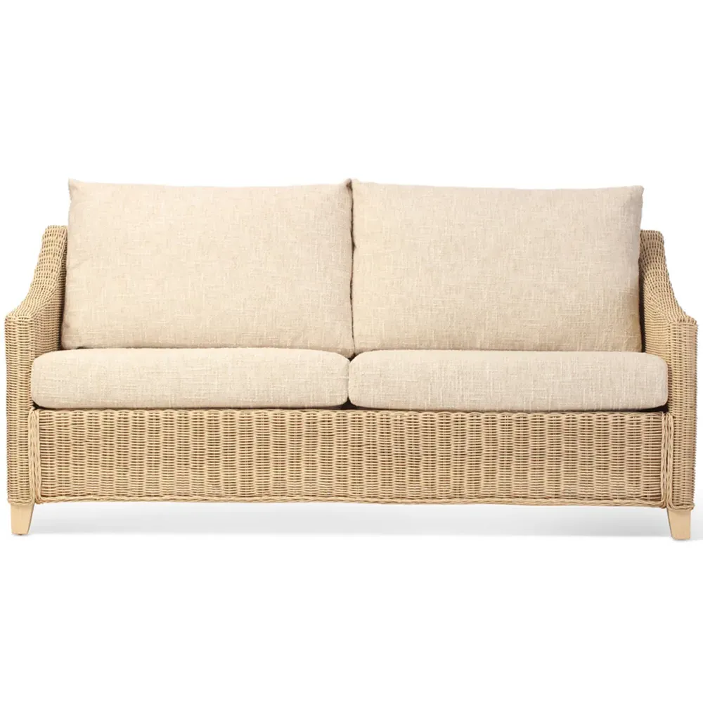 Dijon 3-Seater Sofa Suite - Cream, Rattan