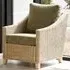 Dijon Jubilee Sage Armchair - Cream, Rattan