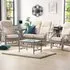 Madrid 4-Seater Sofa Set - Grey, Rattan