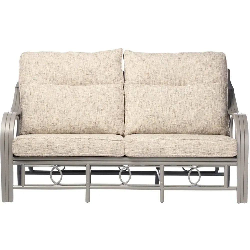 Madrid 5-Seater Sofa Set - Grey, Rattan