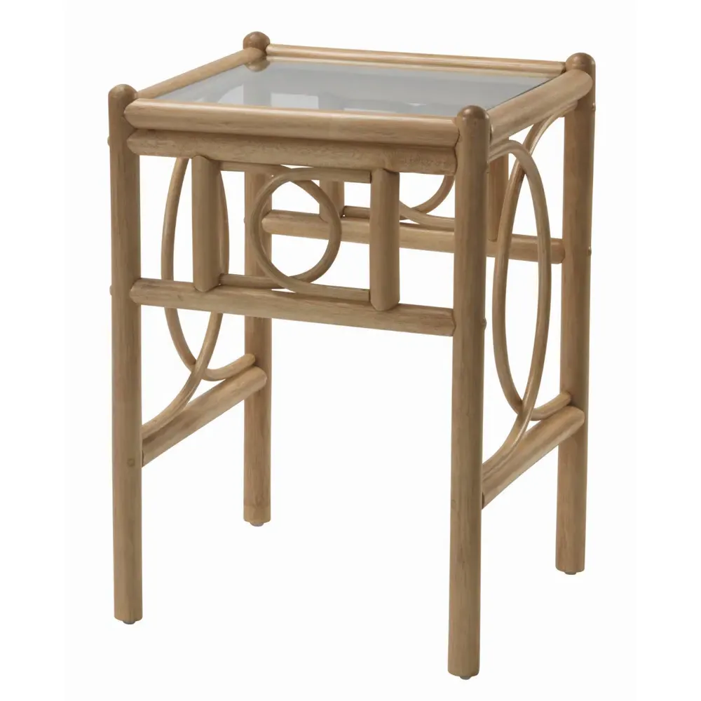 Madrid Lamp Table - Brown, Light Oak