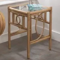 Madrid Lamp Table - Brown, Light Oak