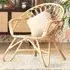 Nordic Rattan Chair - Cream