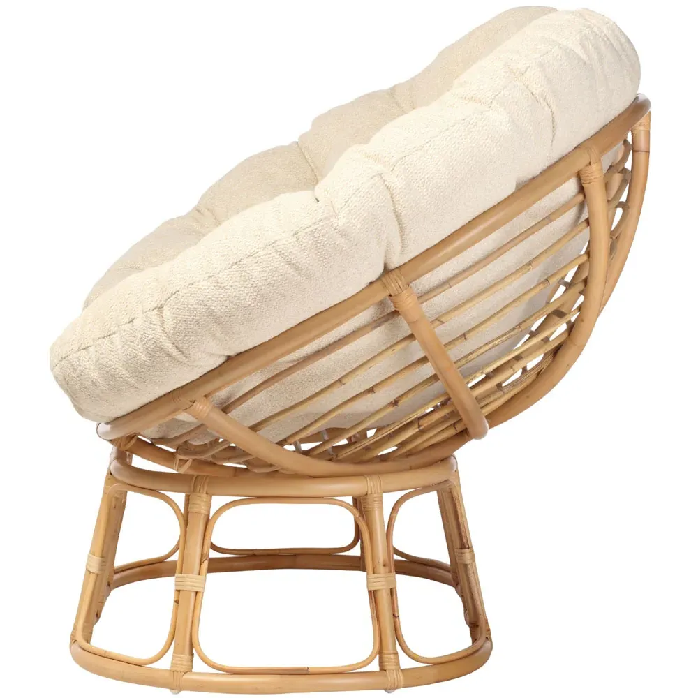 Papasan 2-Seater Sofa - Brown, Natural