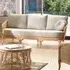 Royal 3-Seater Roma Sage Rattan Sofa - Brown