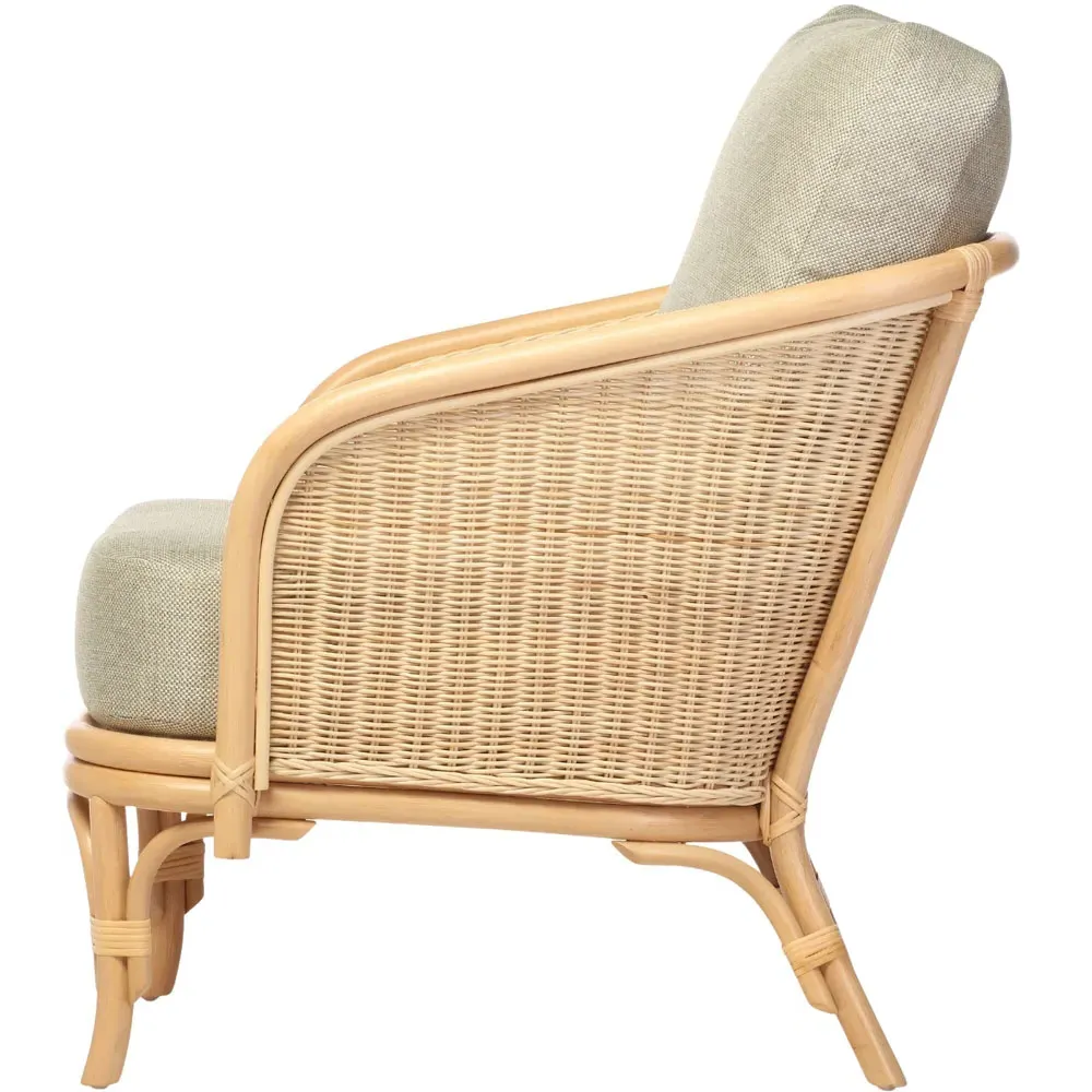 Royal Roma Rattan Chair - Brown