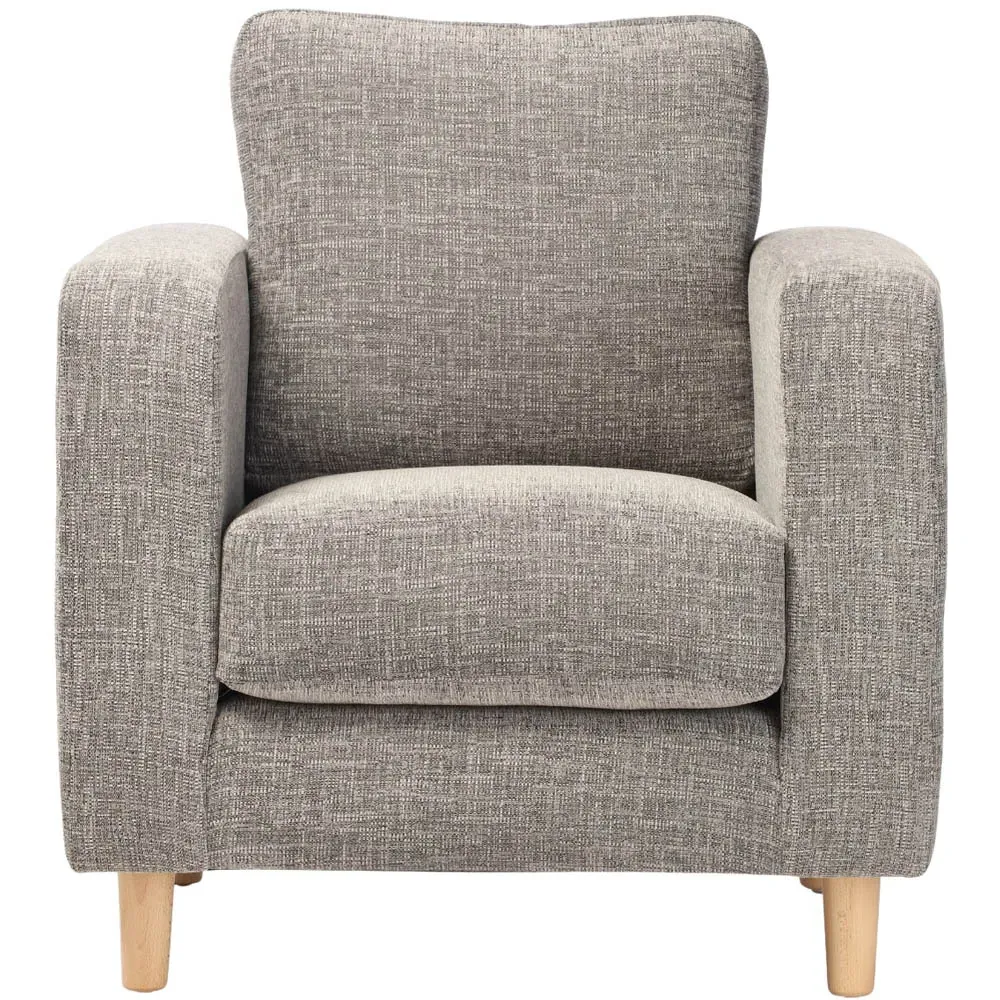 Rydal Upholstered Chair - Charcoal, Linen