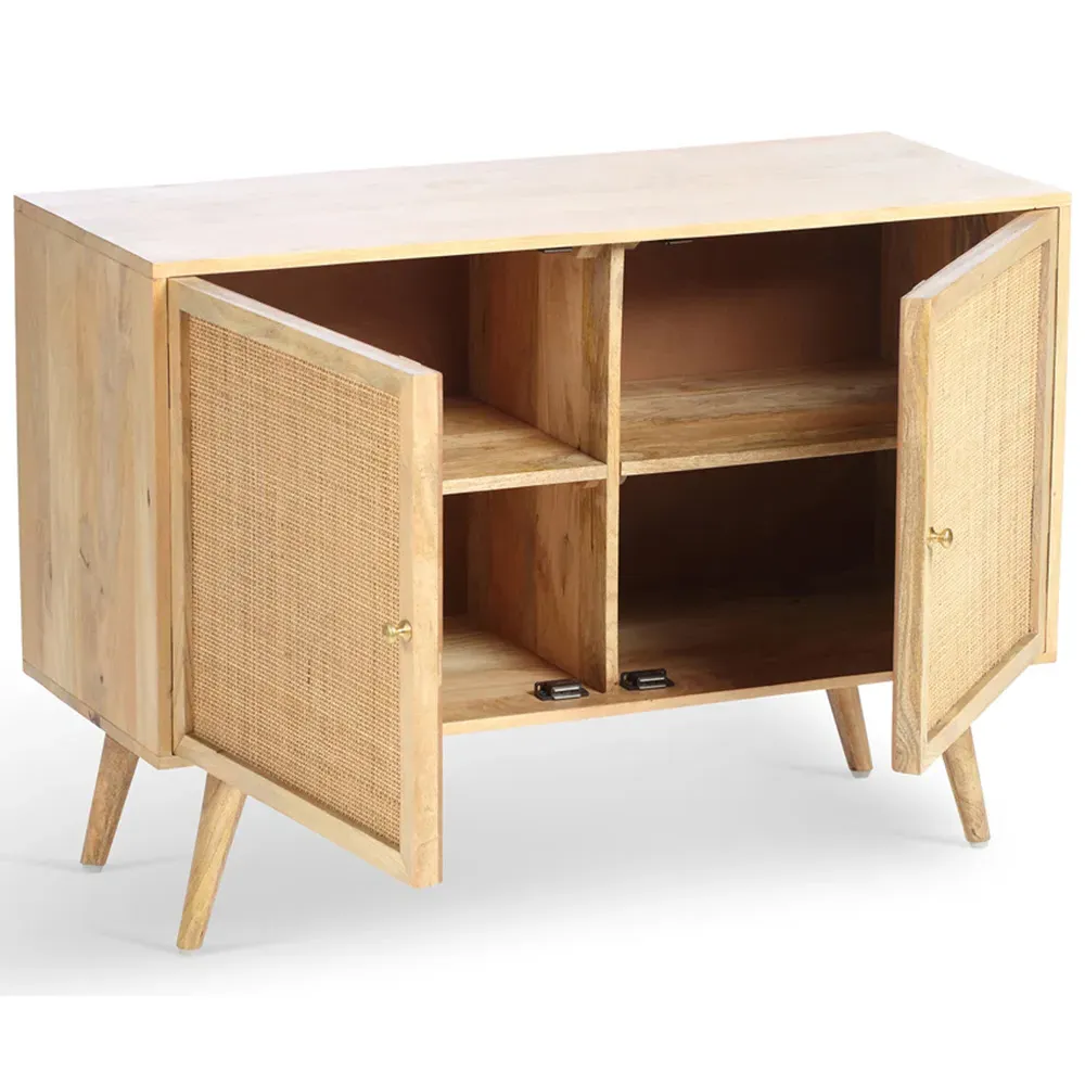 Manhattan 2 Door Sideboard - Brown, Mango Wood