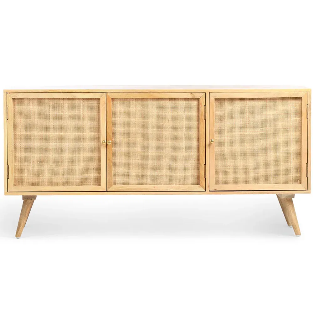 Manhattan 3 Door Sideboard - Natural, Mango Wood