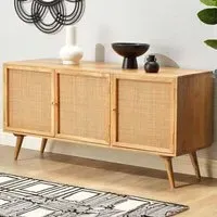 Manhattan 3 Door Sideboard - Natural, Mango Wood
