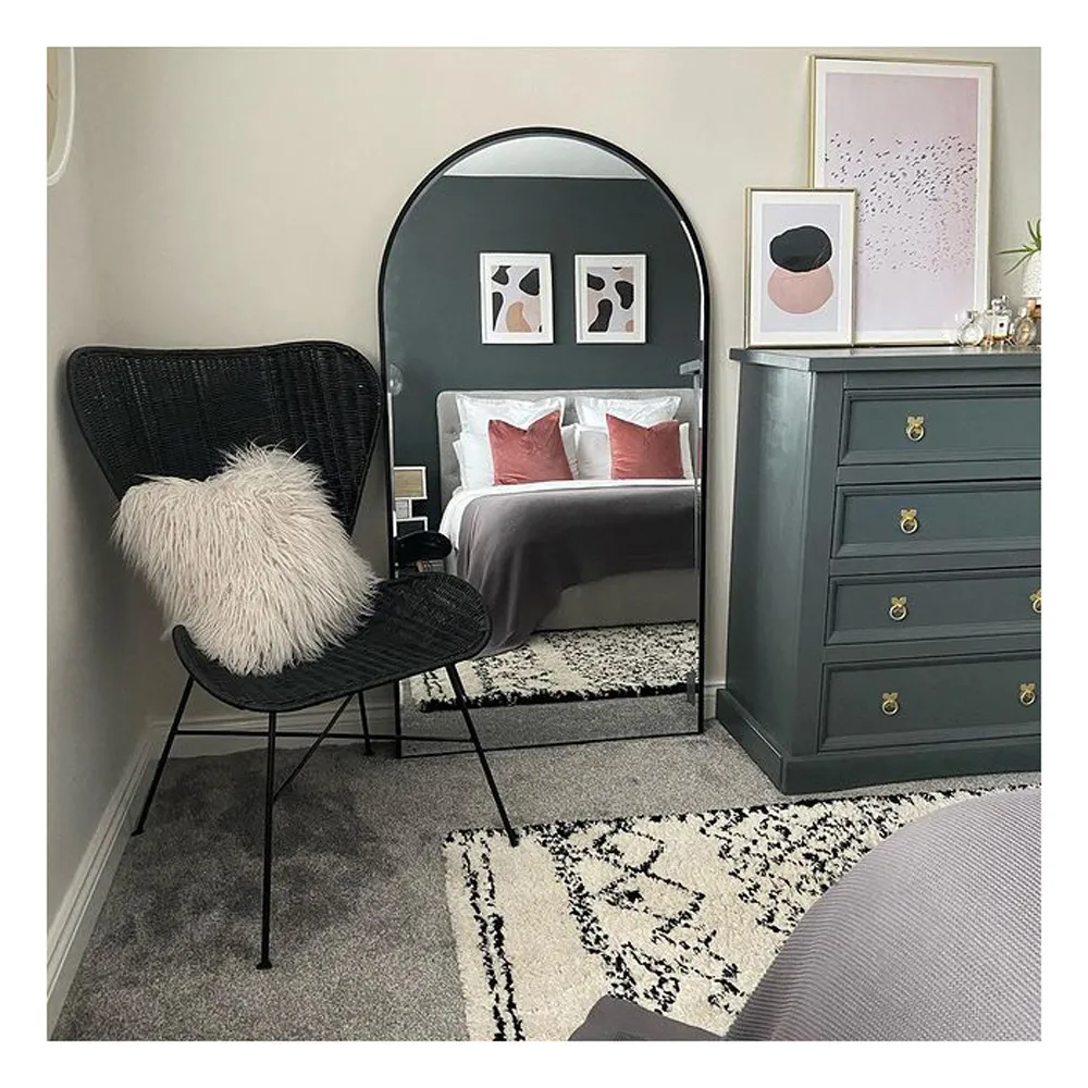 Porto Wing Wicker Dining Chair - Black, Rattan