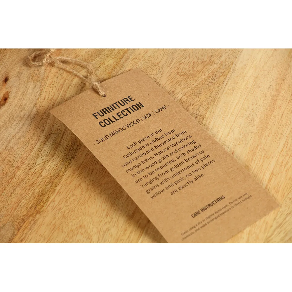 Venice Long Floor Mirror - Cream, Rattan