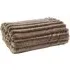 Alnwick Ribbed Throw - Putty